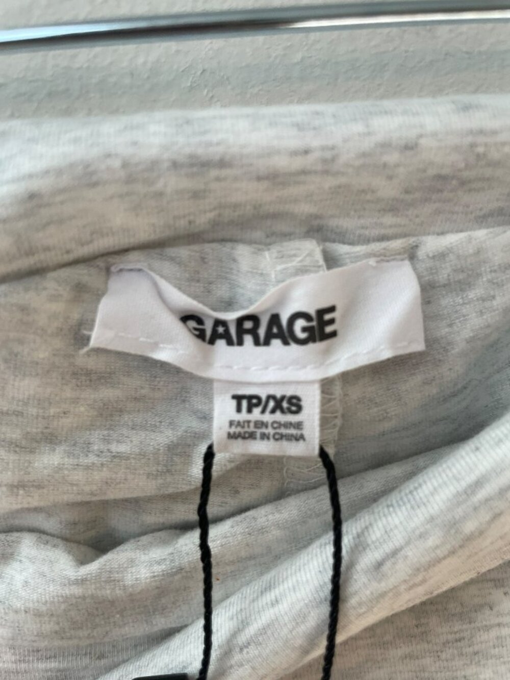 Garage Soft Cotton Fold-Over Flare Pants Spring Grey Mix Wmn's Sz XS MSRP$55 NWT - Picture 6 of 7